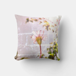 Stilisierte blaue Gänseblümchen-Blumen-Kissen-Zier Kissen