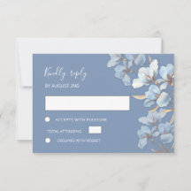 Stilisierte blaue goldene Lilien-Schichtblumen