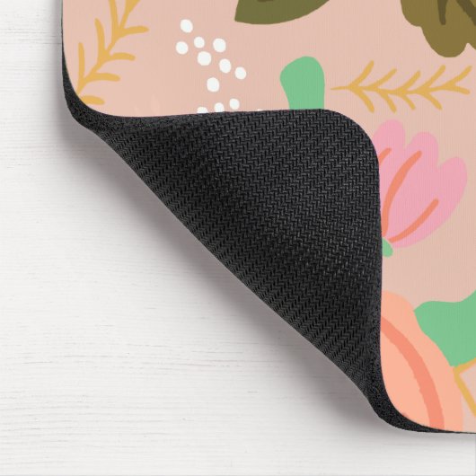 Stilisierte Blume Mousepad (Ecke)