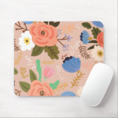 Stilisierte Blume Mousepad (Mit Mouse)