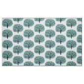 Stilisierte Blume Tree - Light Blue Green Stoff (Fat Quarter (45,7 x 55,9 cm))