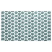 Stilisierte Blume Tree - Light Blue Green Stoff (Yard (91,4 cm))