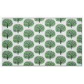 Stilisierte Blume Tree - verblasste Grün Stoff (Fat Quarter (45,7 x 55,9 cm))
