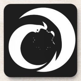 Stilisierte Buchstaben "A" Monogram Art Getränkeuntersetzer