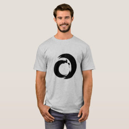 Stilisierte Buchstaben "A" Monogram Moderne Kunst T-Shirt