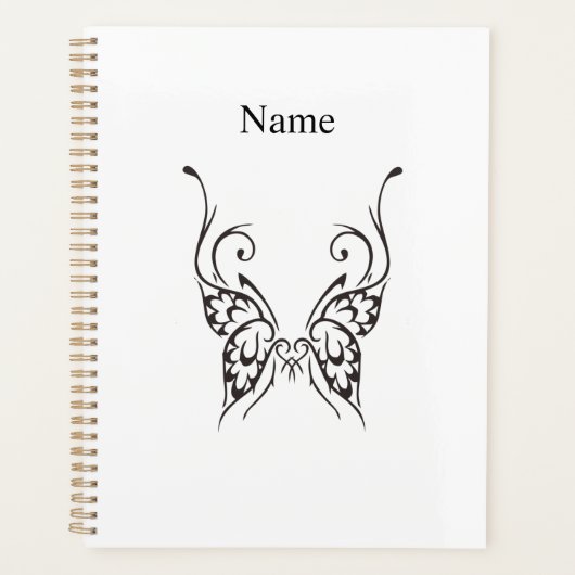 Stilisierte Butterfly Tattoo Thunder_Cove Planer (Vorderseite)