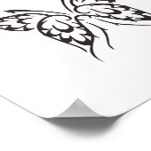Stilisierte Butterfly Tattoo Thunder_Cove Poster (Ecke)