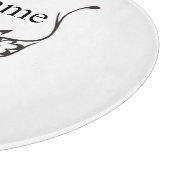 Stilisierte Butterfly Tattoo Thunder_Cove Schneidebrett (Ecke)