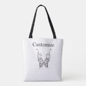 Stilisierte Butterfly Tattoo Thunder_Cove Tasche (Rückseite)