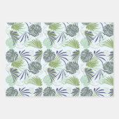 Stilisierte Darstellung beliebter Pflanze in Innen Geschenkpapier Set (Vorderseite)