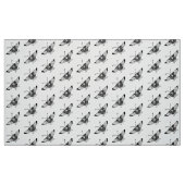 Stilisierte Deko Butterfly, Black and White Stoff (Fat Quarter (45,7 x 55,9 cm))