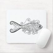 Stilisierte Fische Mousepad (Mit Mouse)