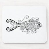 Stilisierte Fische Mousepad (Vorne)