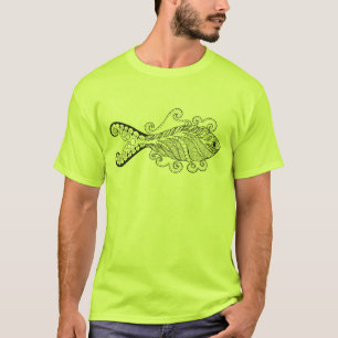 Stilisierte Fische T-Shirt