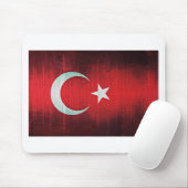 Stilisierte Flagge der Türkei Mousepad (Mit Mouse)