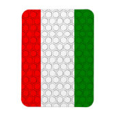 Stilisierte Flagge Ungarns Magnet (Vertikal)