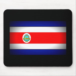 Stilisierte Flagge von Costa Rica Mousepad