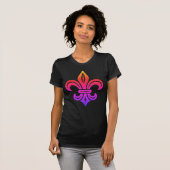 "Stilisierte Fleur-de-lis" T-Shirt (Vorne ganz)