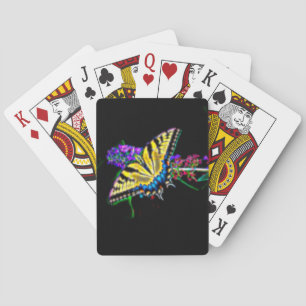 Stilisierte Frack Butterfly Playing Cards Spielkarten