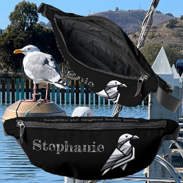 Stilisierte geometrische Gestaltungsschattierungen Bauchtasche