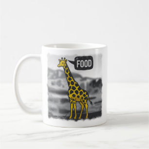 Stilisierte Giraffe Kaffeetasse