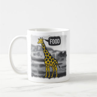 Stilisierte Giraffe Kaffeetasse
