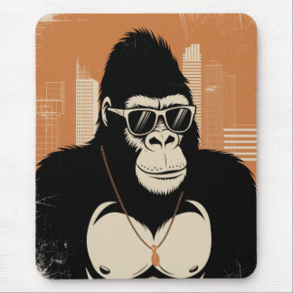 Stilisierte Gorilla Mousepad