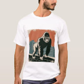 Stilisierte Gorilla T-Shirt (Vorderseite)