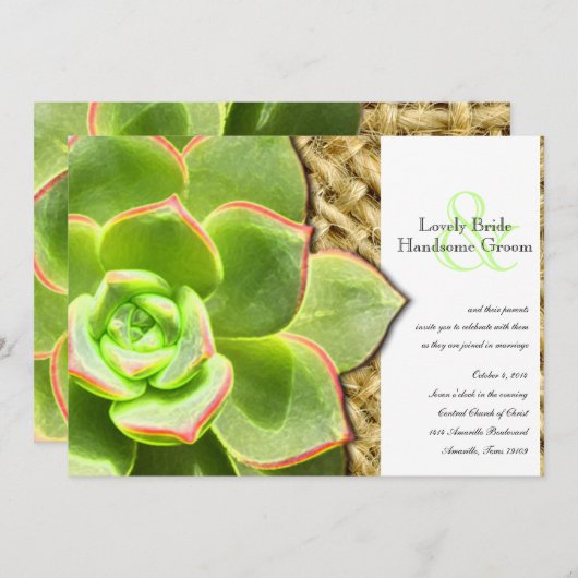 Stilisierte Henne-und Einladung (Vorne/Hinten)