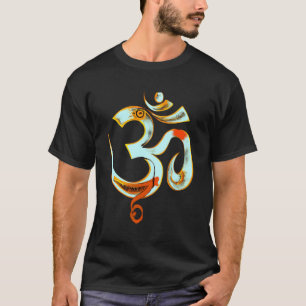 Stilisierte Hindu Om Ohm Om Symbol T-Shirt