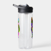 Stilisierte Kitten Prismatic Design-32345 Trinkflasche (Rechts)
