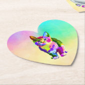 Stilisierte Kitten Prismatic Design-32345 Untersetzer (angewinkelt)