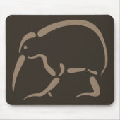Stilisierte Kiwi Mousepad (Vorne)