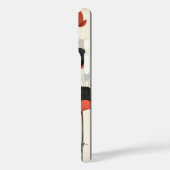 Stilisierte Lotus Case-Mate iPhone Hülle (Rückseite / Links)