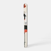 Stilisierte Lotus iPhone 16 Hülle (Linke Seite)