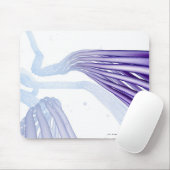 Stilisierte Nervenfasern Mousepad (Mit Mouse)