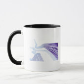 Stilisierte Nervenfasern Tasse (Links)