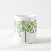 Stilisierte Orange Tree Kaffeetasse (Mittel)