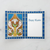 Stilisierte Osterlilien (RT 02) Karte (Innenseite)