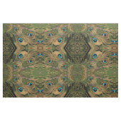 Stilisierte PfauenFeathers Stoff (Fat Quarter (45,7 x 55,9 cm))