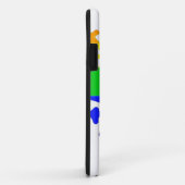 Stilisierte Rainbow-Lilie Case-Mate iPhone Hülle (Hinten/Rechts)