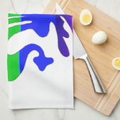 Stilisierte Rainbow-Lilie Geschirrtuch (Viertel Falte)