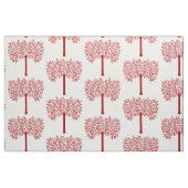 Stilisierte Rote Bäume Stoff (Yard (91,4 cm))