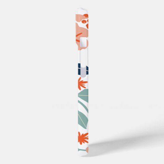 Stilisierte Scandi 052 Case-Mate iPhone Hülle (Rückseite / Links)