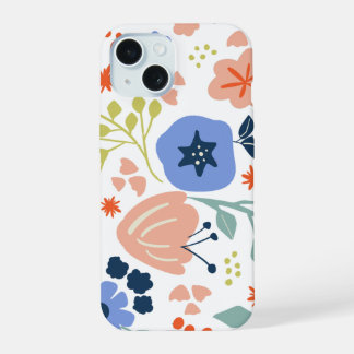 Stilisierte Scandi 052 iPhone 15 Hülle