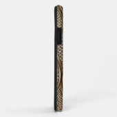 Stilisierte Schlangenhaut Case-Mate iPhone Hülle (Hinten/Rechts)