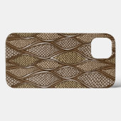 Stilisierte Schlangenhaut Case-Mate iPhone Hülle (Rückseite (Horizontal))