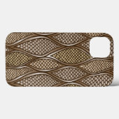 Stilisierte Schlangenhaut Case-Mate iPhone Hülle (Rückseite (Horizontal))