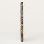 Stilisierte Schlangenhaut Case-Mate iPhone Hülle (Hinten/Links)