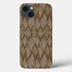 Stilisierte Schlangenhaut iPhone 13 Hülle